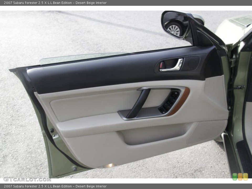 Desert Beige Interior Door Panel for the 2007 Subaru Forester 2.5 X L.L.Bean Edition #56692224