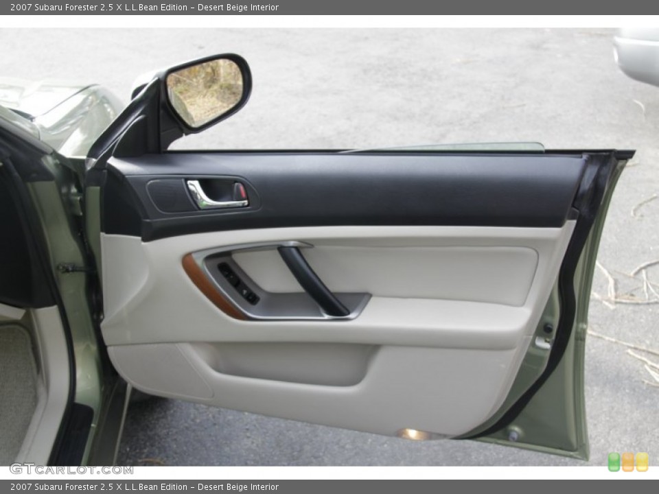 Desert Beige Interior Door Panel for the 2007 Subaru Forester 2.5 X L.L.Bean Edition #56692257