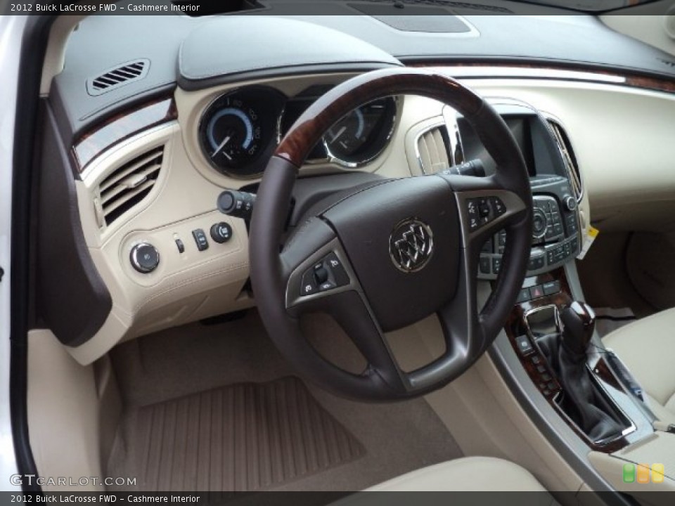 Cashmere Interior Steering Wheel for the 2012 Buick LaCrosse FWD #56694470