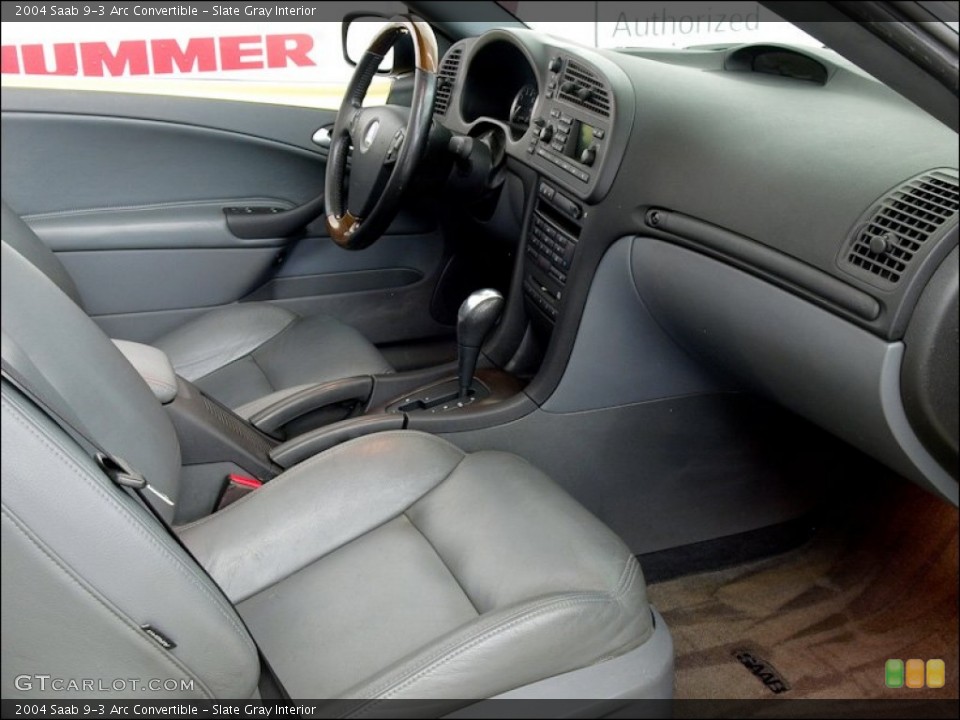 Slate Gray Interior Photo for the 2004 Saab 9-3 Arc Convertible #56695010