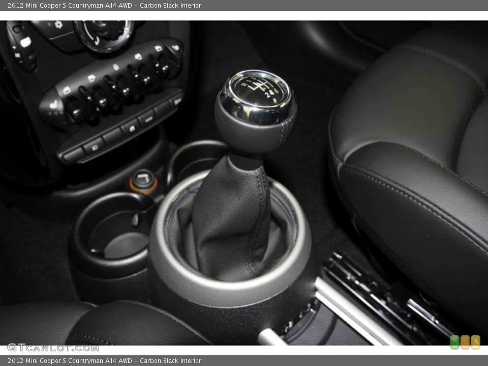 Carbon Black Interior Transmission for the 2012 Mini Cooper S Countryman All4 AWD #56697444