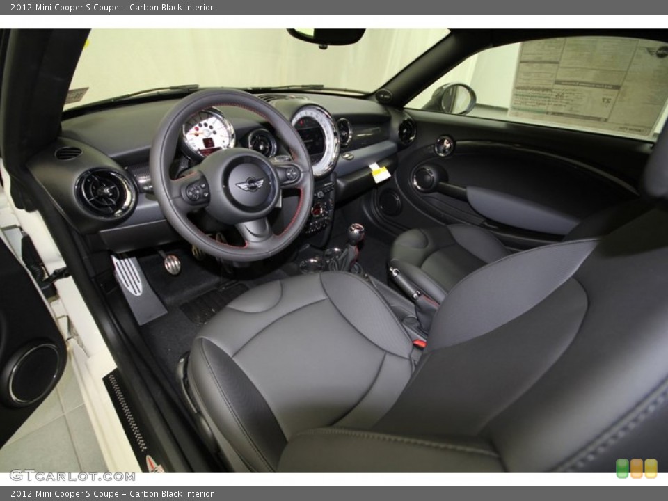 Carbon Black Interior Photo for the 2012 Mini Cooper S Coupe #56697828
