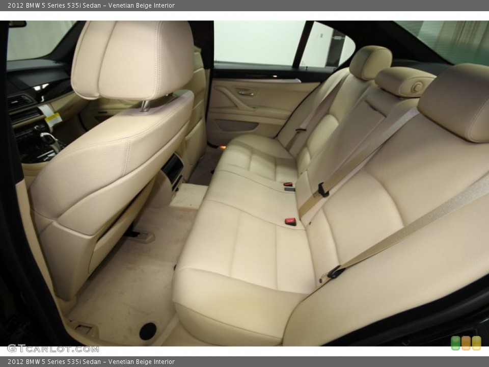 Venetian Beige Interior Photo for the 2012 BMW 5 Series 535i Sedan #56698143