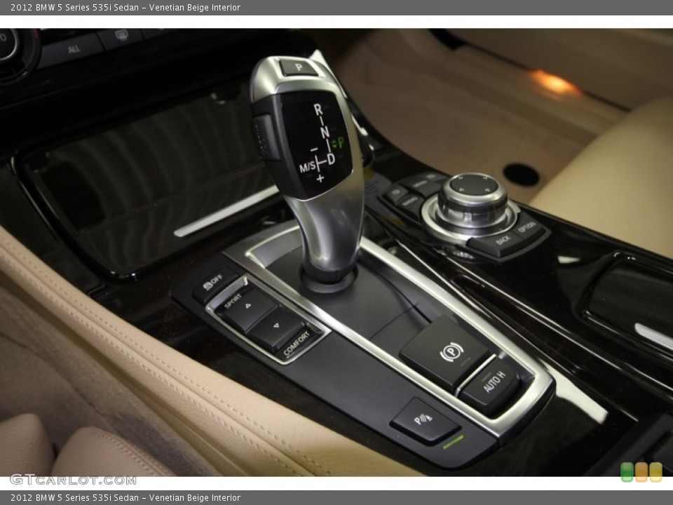 Venetian Beige Interior Transmission for the 2012 BMW 5 Series 535i Sedan #56698165