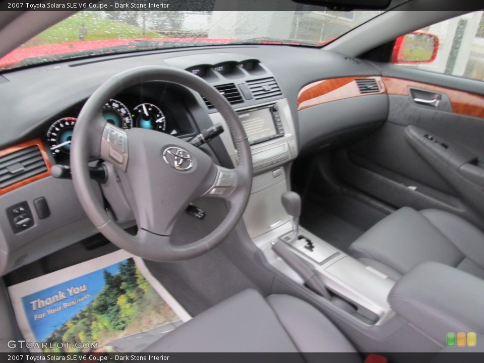 Dark Stone Interior Photo for the 2007 Toyota Solara SLE V6 Coupe #56699282