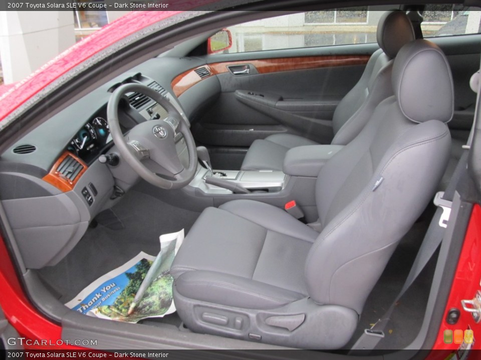Dark Stone Interior Photo for the 2007 Toyota Solara SLE V6 Coupe #56699306