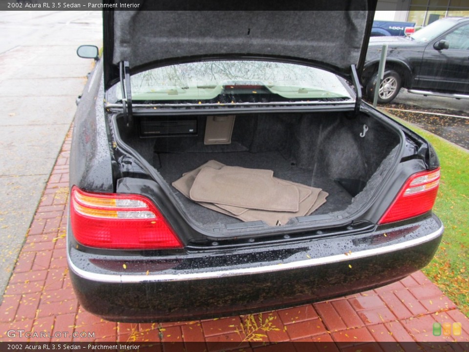 Parchment Interior Trunk for the 2002 Acura RL 3.5 Sedan #56699398