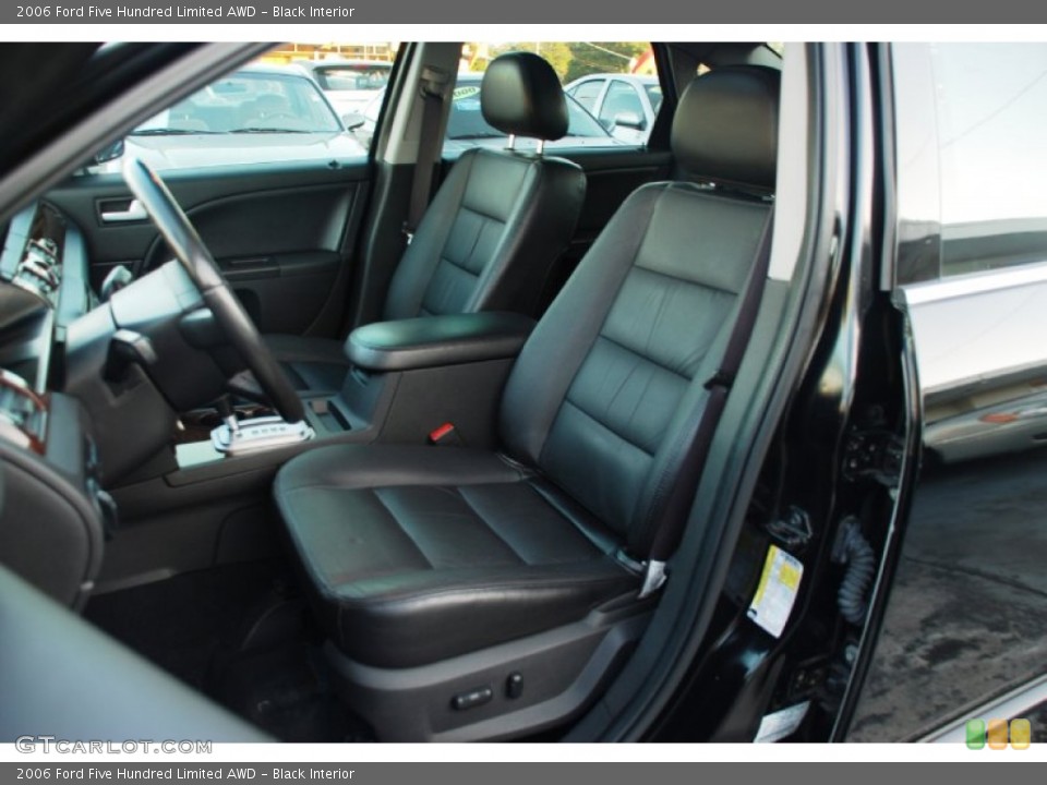 Black Interior Photo for the 2006 Ford Five Hundred Limited AWD #56700347