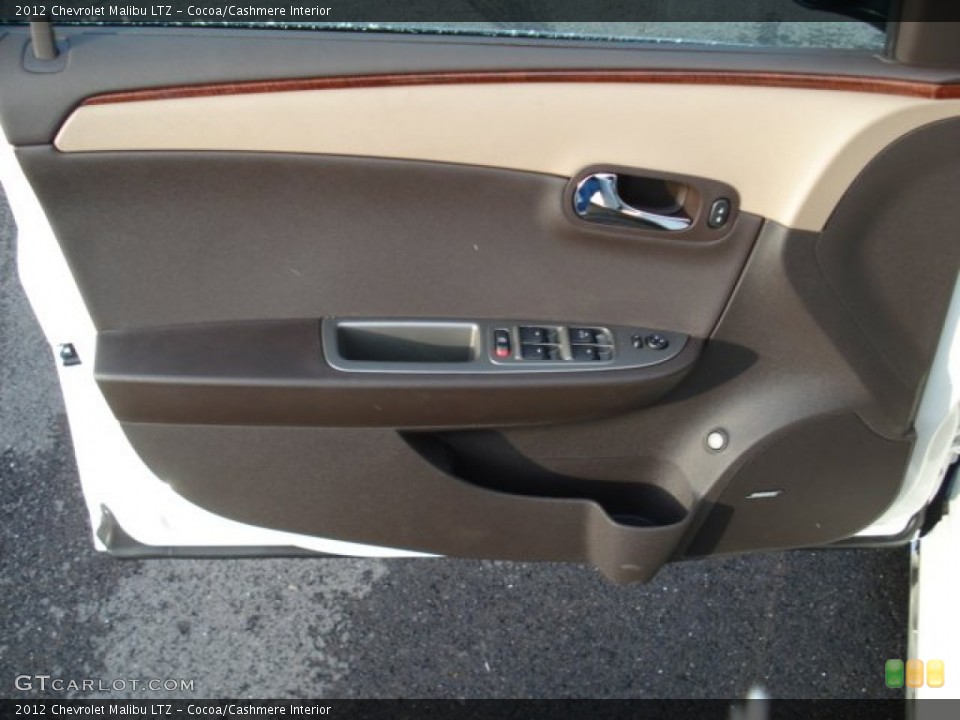 Cocoa/Cashmere Interior Door Panel for the 2012 Chevrolet Malibu LTZ #56706076