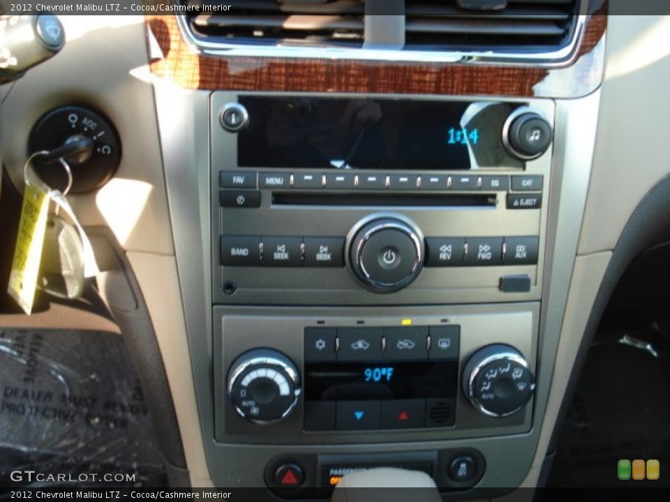 Cocoa/Cashmere Interior Audio System for the 2012 Chevrolet Malibu LTZ #56706455