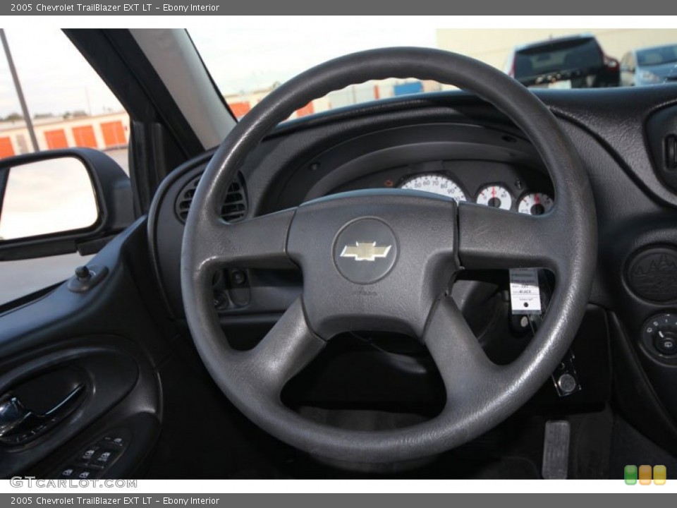 Ebony Interior Steering Wheel for the 2005 Chevrolet TrailBlazer EXT LT #56707610