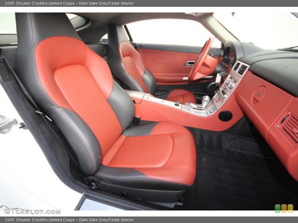 Dark Slate Grey/Cedar Interior Photo for the 2005 Chrysler Crossfire Limited Coupe #56707793