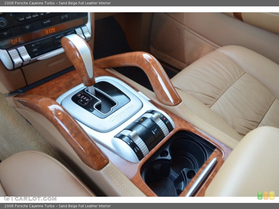 Sand Beige Full Leather Interior Transmission for the 2008 Porsche Cayenne Turbo #56707820