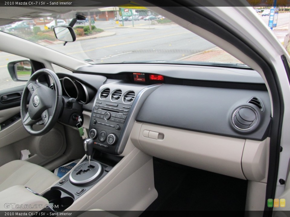 Sand Interior Dashboard for the 2010 Mazda CX-7 i SV #56709140