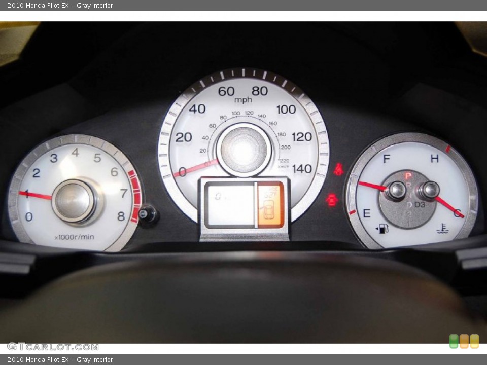 Gray Interior Gauges for the 2010 Honda Pilot EX #56711621