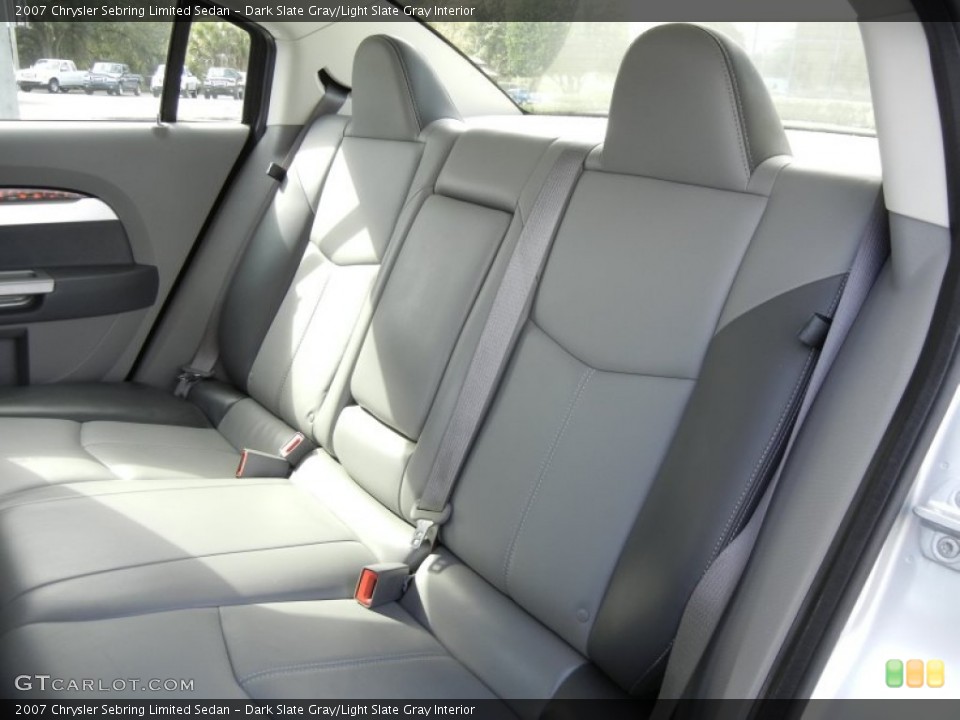 Dark Slate Gray/Light Slate Gray Interior Photo for the 2007 Chrysler Sebring Limited Sedan #56712464