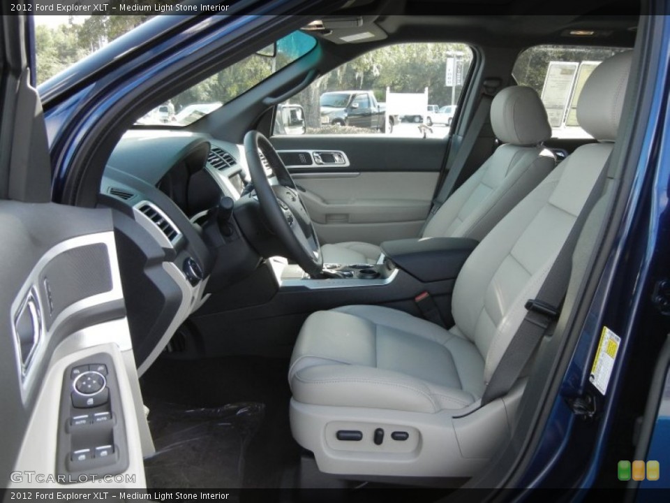Medium Light Stone Interior Photo for the 2012 Ford Explorer XLT #56712884