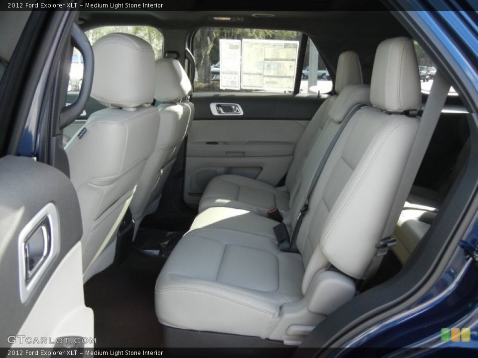 Medium Light Stone Interior Photo for the 2012 Ford Explorer XLT #56712893