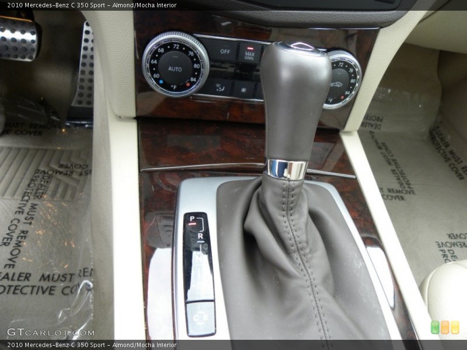 Almond/Mocha Interior Transmission for the 2010 Mercedes-Benz C 350 Sport #56713232