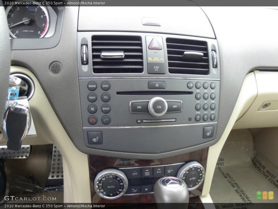 Almond/Mocha Interior Controls for the 2010 Mercedes-Benz C 350 Sport #56713241