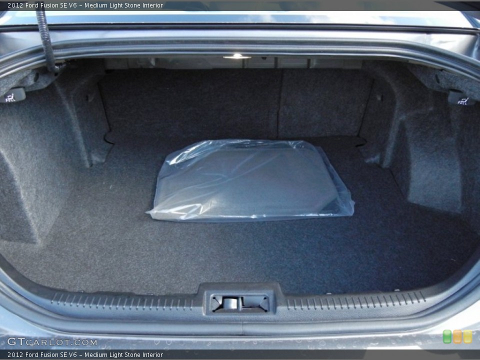 Medium Light Stone Interior Trunk for the 2012 Ford Fusion SE V6 #56713376