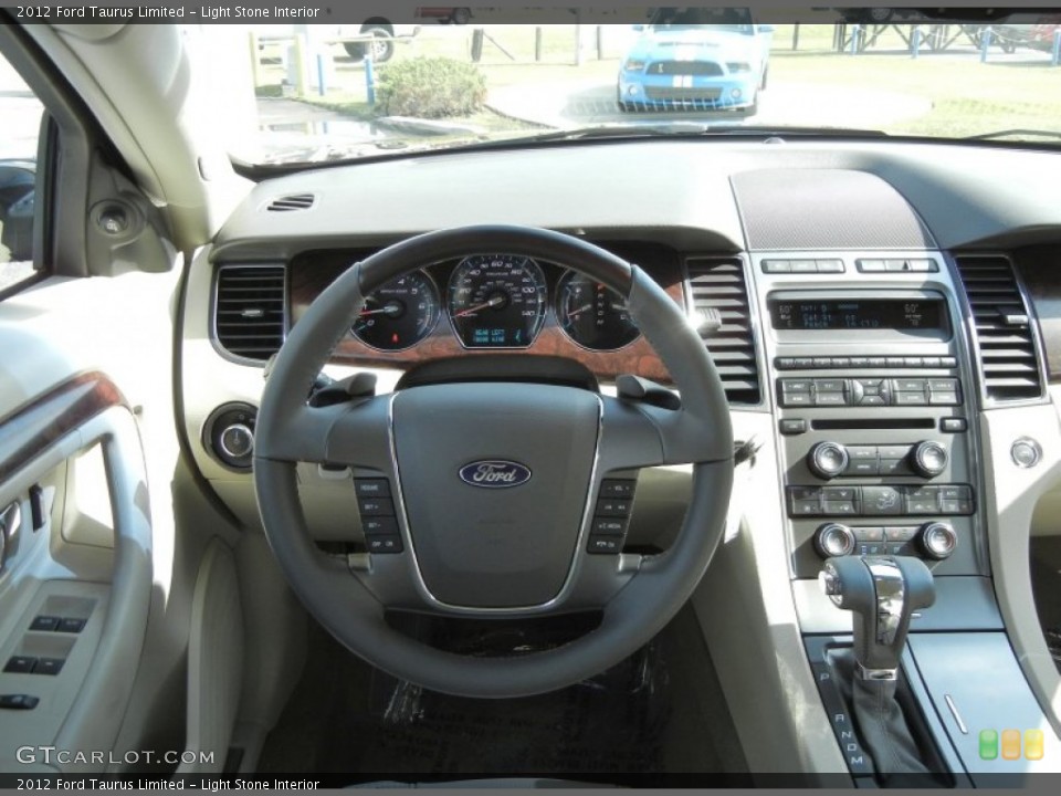 Light Stone Interior Dashboard for the 2012 Ford Taurus Limited #56713799
