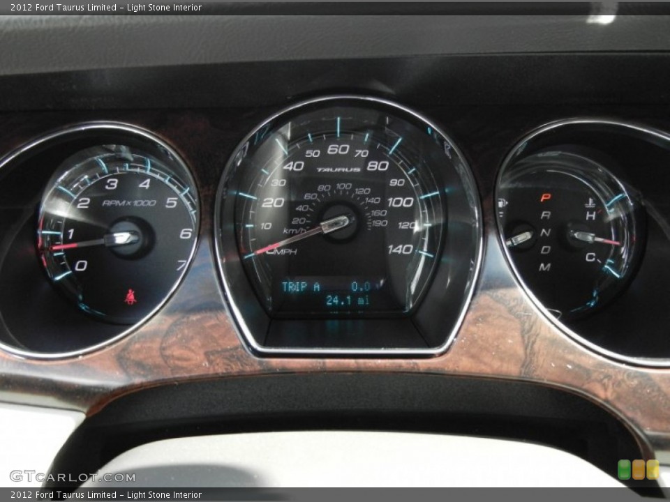 Light Stone Interior Gauges for the 2012 Ford Taurus Limited #56713808