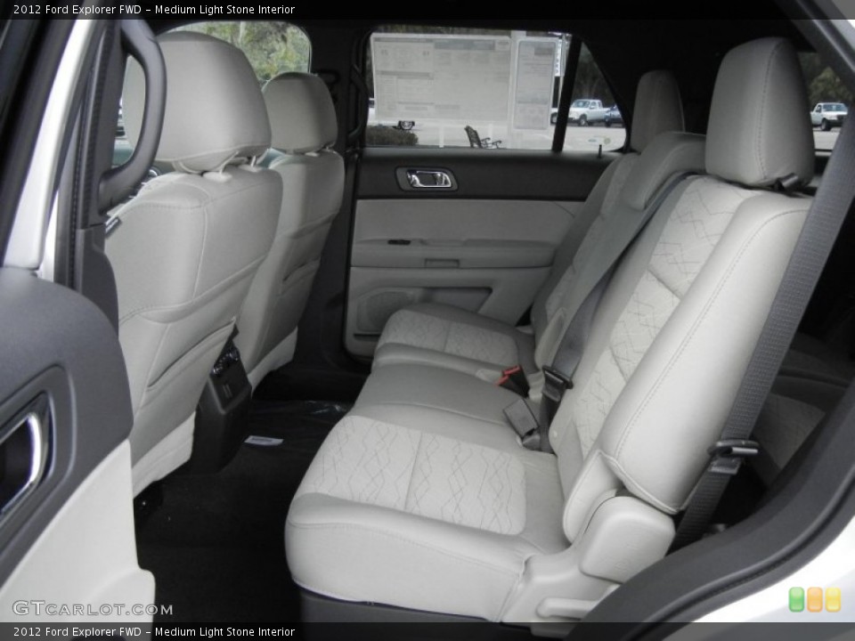 Medium Light Stone Interior Photo for the 2012 Ford Explorer FWD #56714017