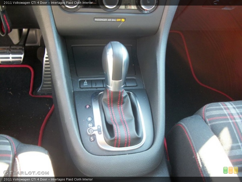 Interlagos Plaid Cloth Interior Transmission for the 2011 Volkswagen GTI 4 Door #56715006