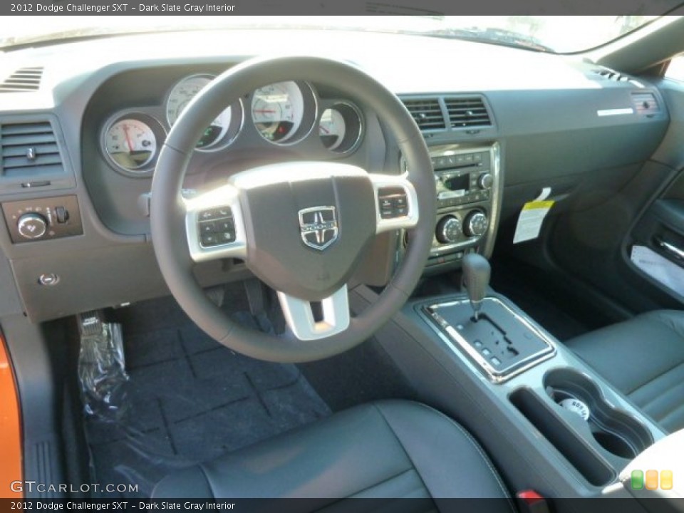 Dark Slate Gray Interior Prime Interior for the 2012 Dodge Challenger SXT #56715849