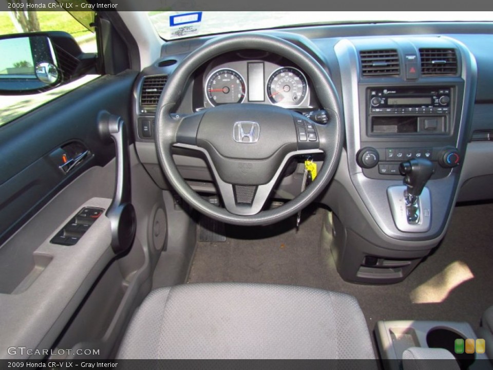 Gray Interior Dashboard for the 2009 Honda CR-V LX #56716030