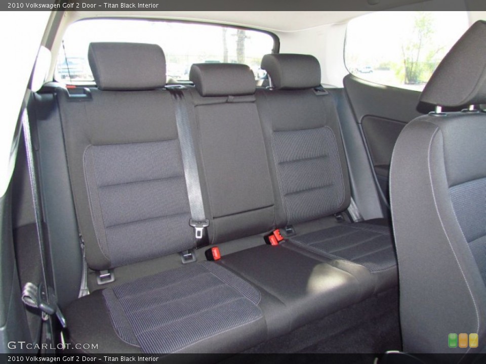 Titan Black Interior Photo for the 2010 Volkswagen Golf 2 Door #56716762