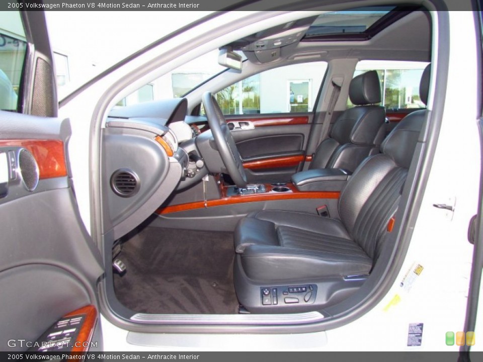 Anthracite Interior Photo for the 2005 Volkswagen Phaeton V8 4Motion Sedan #56716934