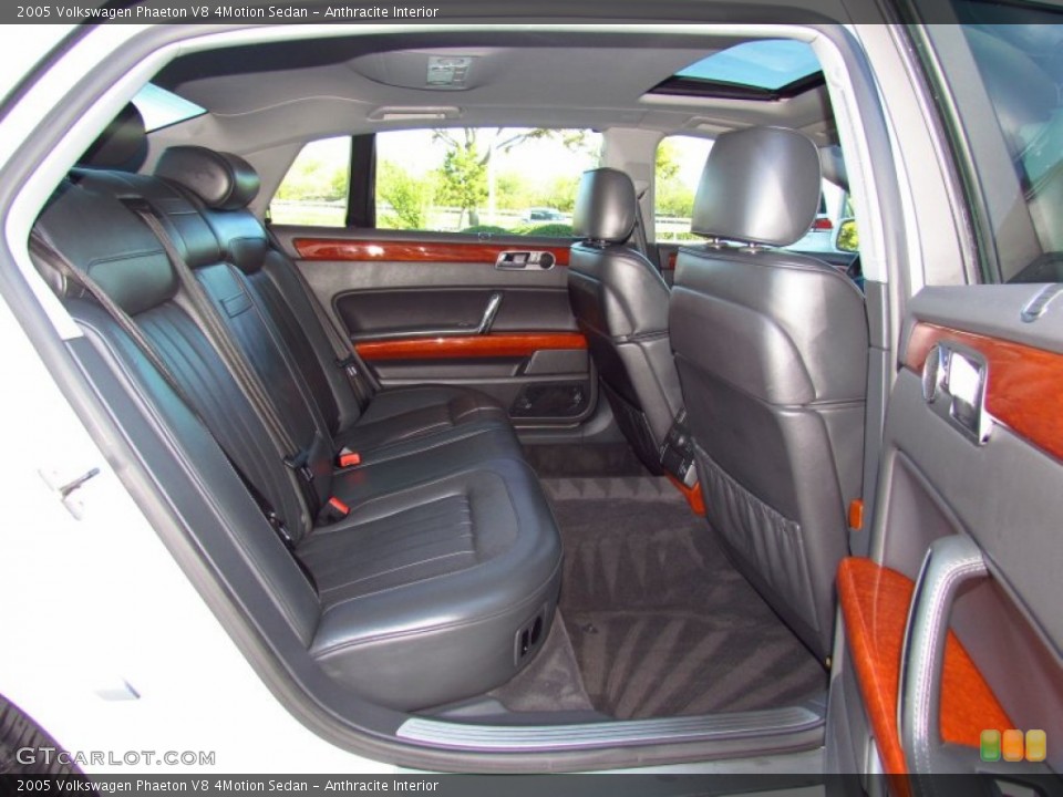 Anthracite Interior Photo for the 2005 Volkswagen Phaeton V8 4Motion Sedan #56716952