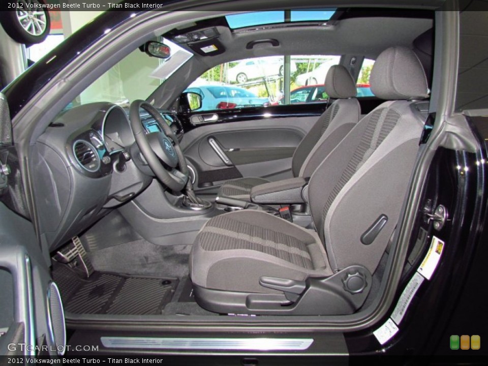 Titan Black Interior Photo for the 2012 Volkswagen Beetle Turbo #56717216