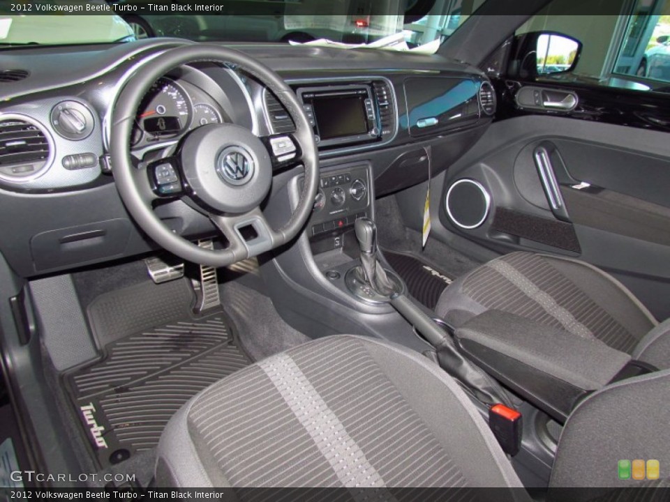 Titan Black Interior Photo for the 2012 Volkswagen Beetle Turbo #56717225