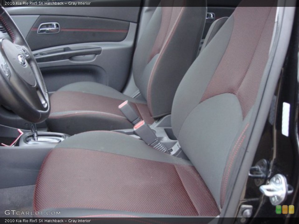Gray Interior Photo for the 2010 Kia Rio Rio5 SX Hatchback #56718458