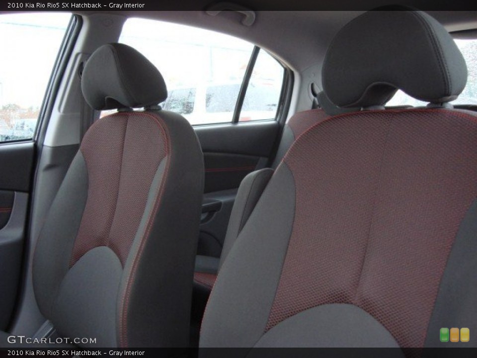 Gray Interior Photo for the 2010 Kia Rio Rio5 SX Hatchback #56718479