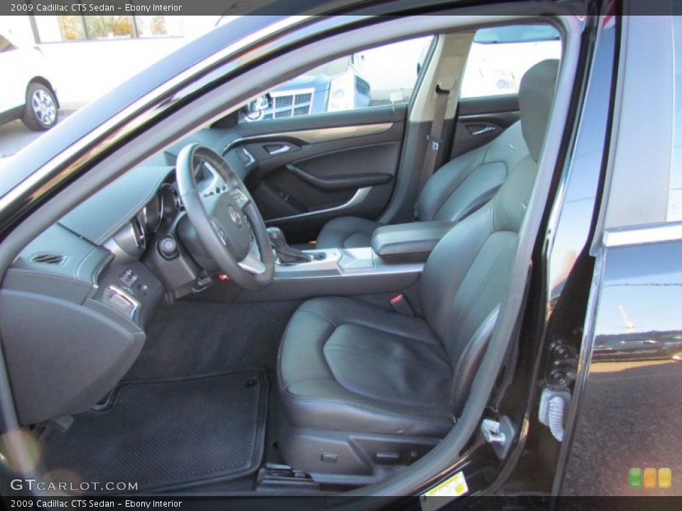 Ebony Interior Photo for the 2009 Cadillac CTS Sedan #56718502