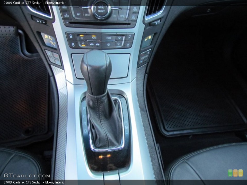 Ebony Interior Transmission for the 2009 Cadillac CTS Sedan #56718528