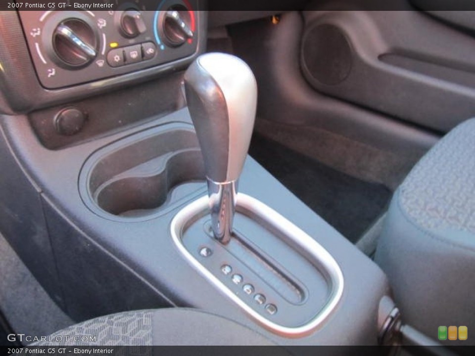 Ebony Interior Transmission for the 2007 Pontiac G5 GT #56718668