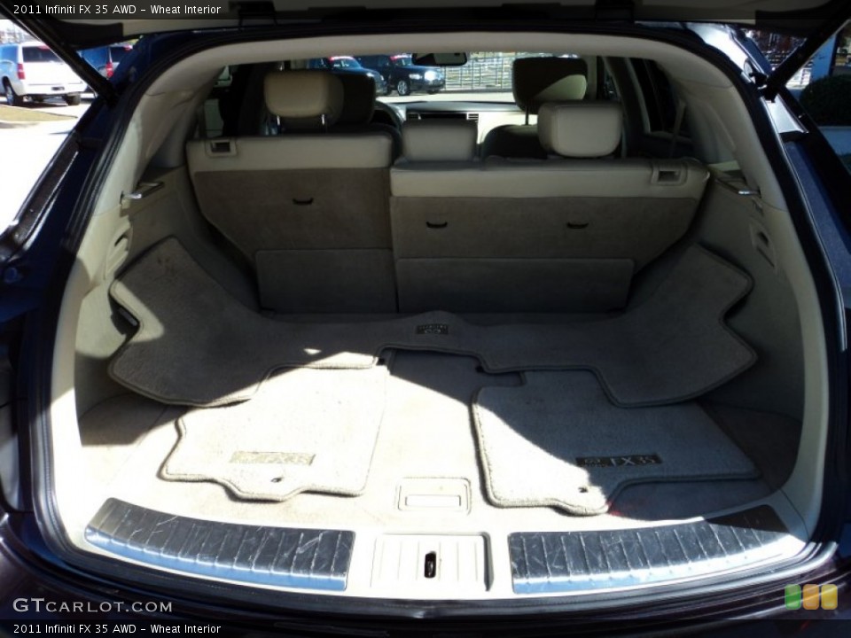 Wheat Interior Trunk for the 2011 Infiniti FX 35 AWD #56719166