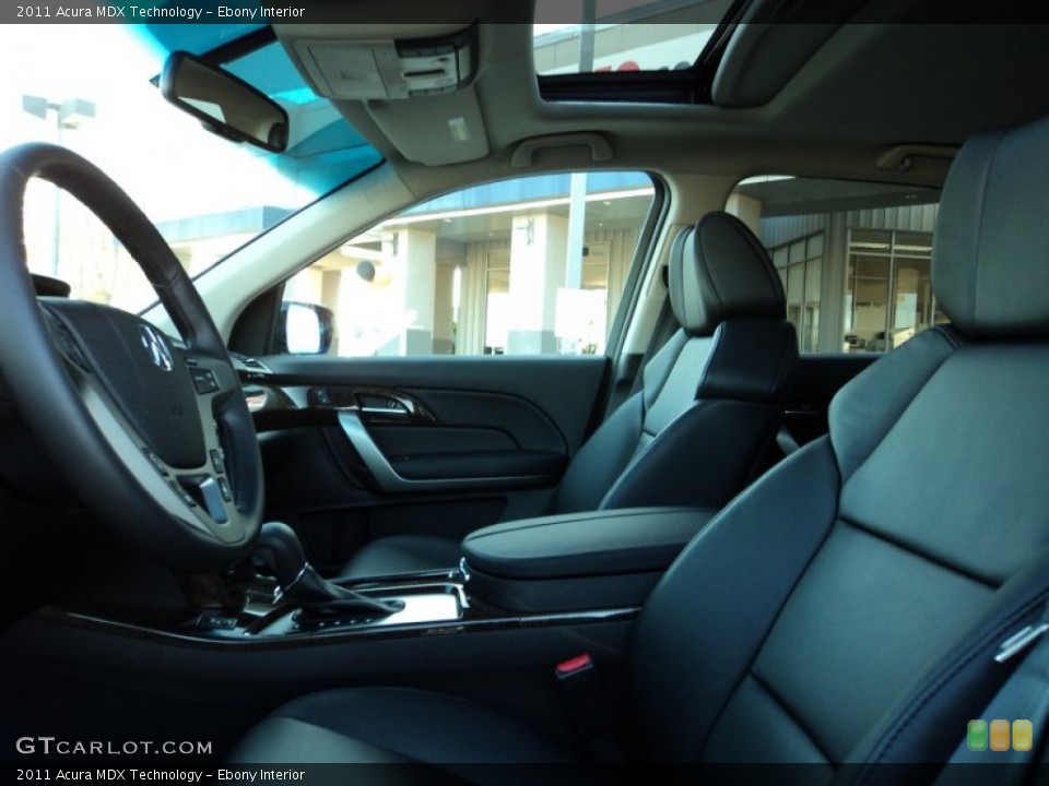 Ebony Interior Photo for the 2011 Acura MDX Technology #56722538