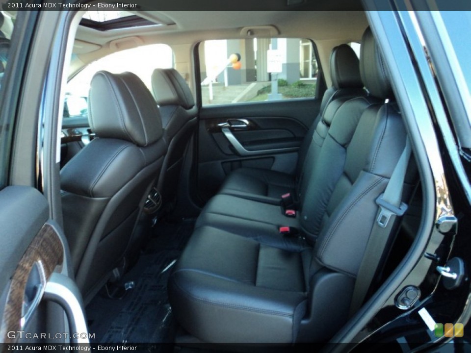 Ebony Interior Photo for the 2011 Acura MDX Technology #56722565