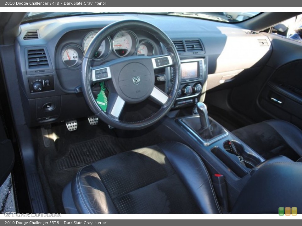 Dark Slate Gray Interior Dashboard for the 2010 Dodge Challenger SRT8 #56723870