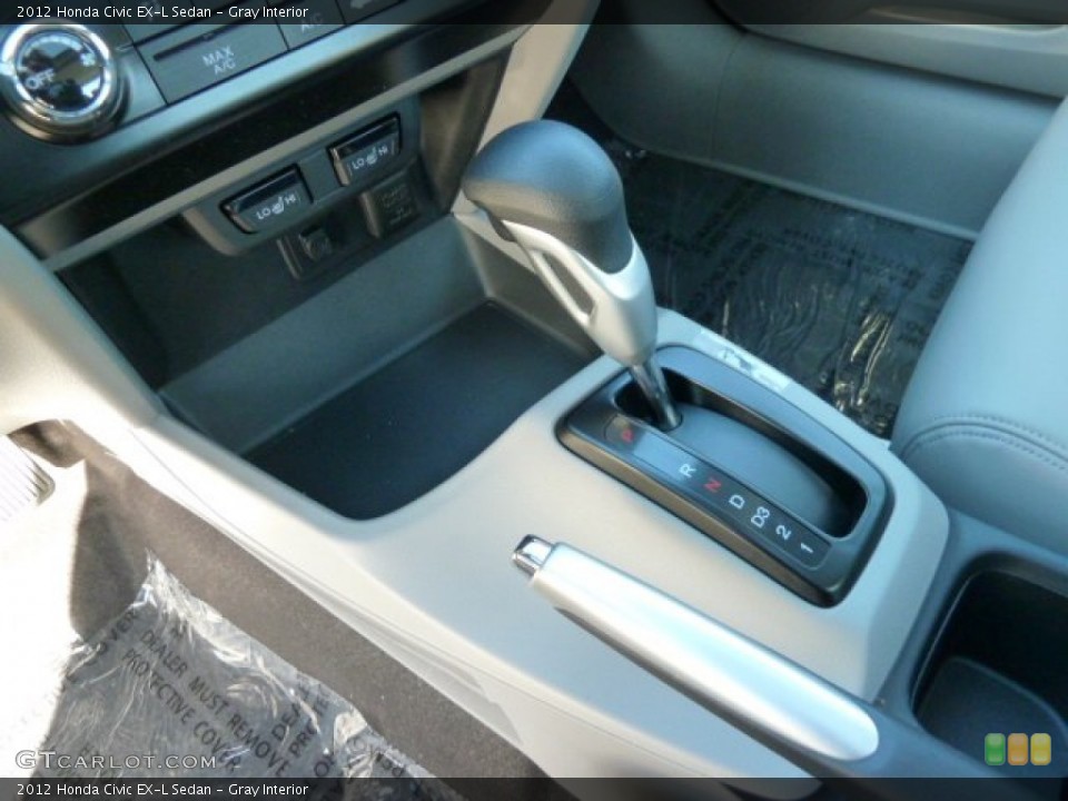 Gray Interior Transmission for the 2012 Honda Civic EX-L Sedan #56724970