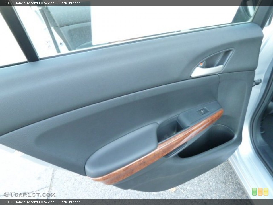 Black Interior Door Panel for the 2012 Honda Accord EX Sedan #56725109