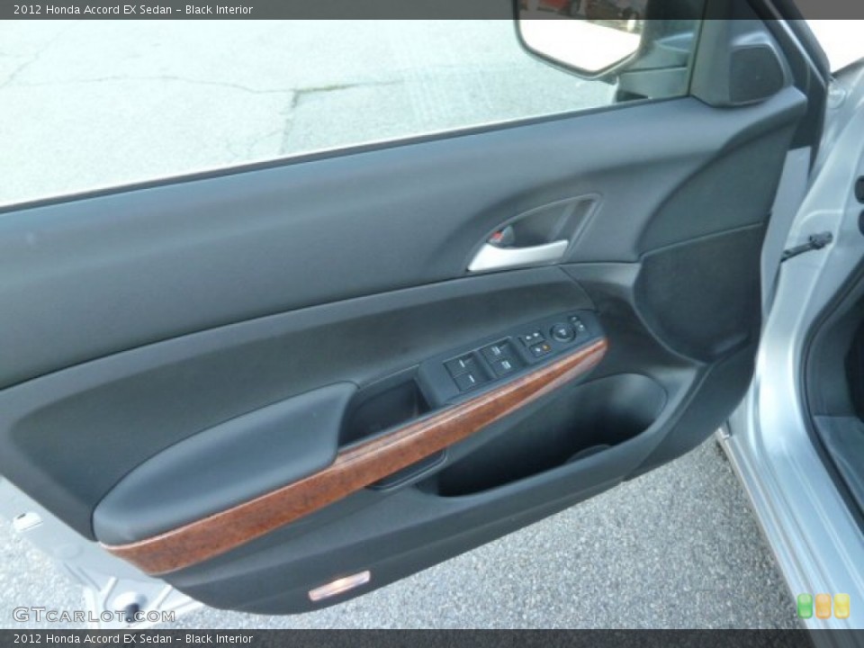 Black Interior Door Panel for the 2012 Honda Accord EX Sedan #56725121