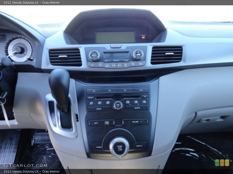 Gray Interior Controls for the 2012 Honda Odyssey LX #56726012