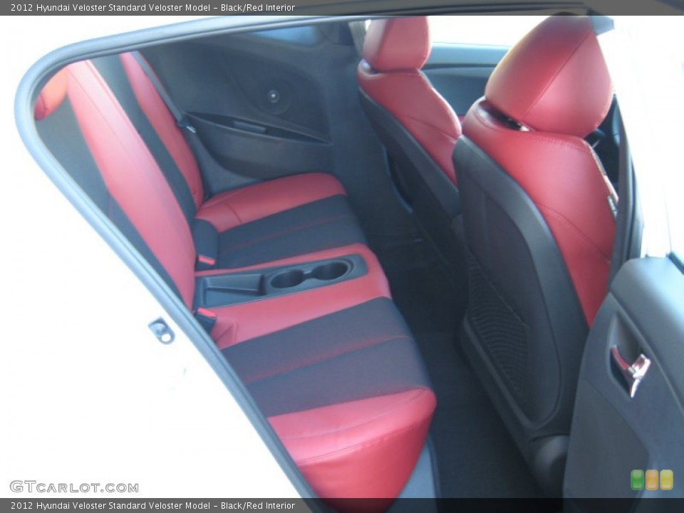 Black/Red Interior Photo for the 2012 Hyundai Veloster  #56726126